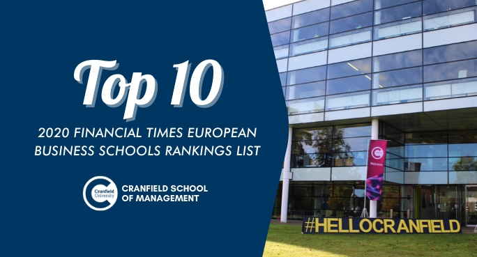 Cranfield School Of Management Scores A Position In The Financial Times ...